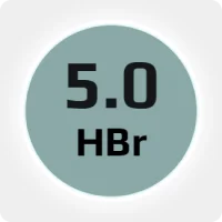 Бромоводород (HBr) 5.0 в баллоне 47л. (50 кг.)  с соединением DISS634 (с баллоном) Китай